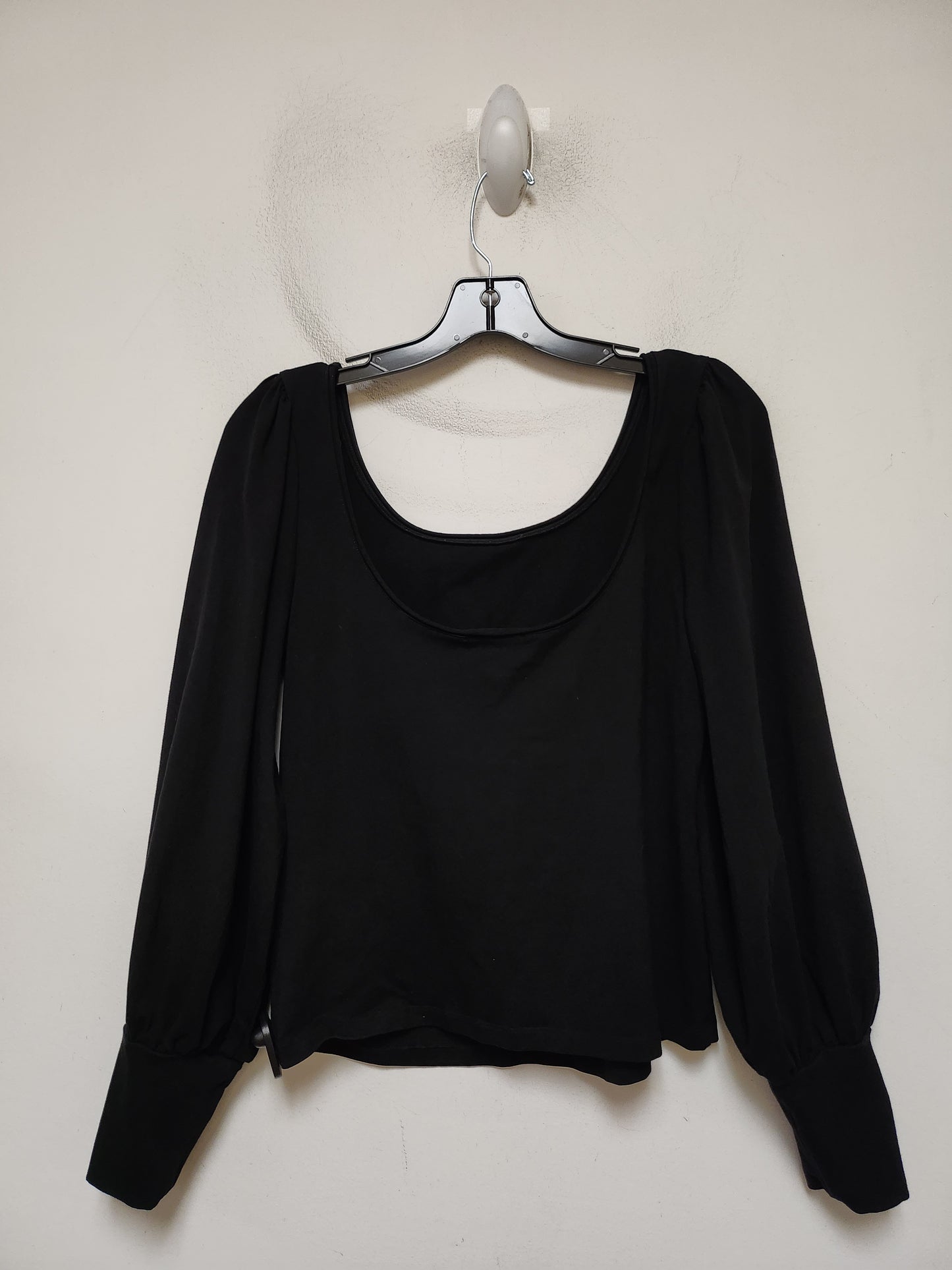 Top Long Sleeve Basic By 7 For All Mankind In Black, Size: M