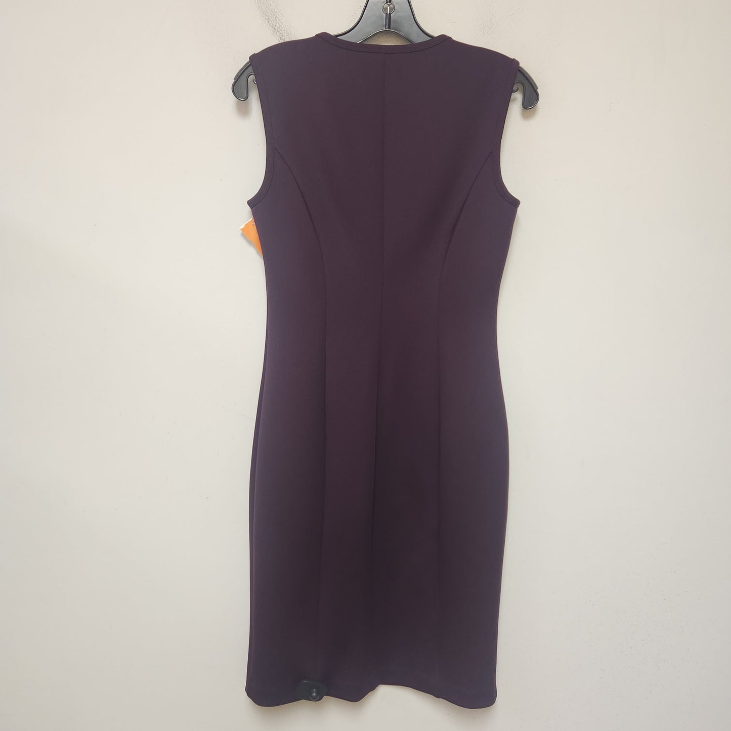 Dress Casual Midi By Calvin Klein In Purple, Size: S