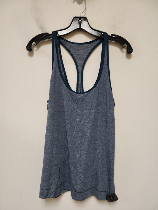 Athletic Tank Top By Lululemon In Teal, Size: M
