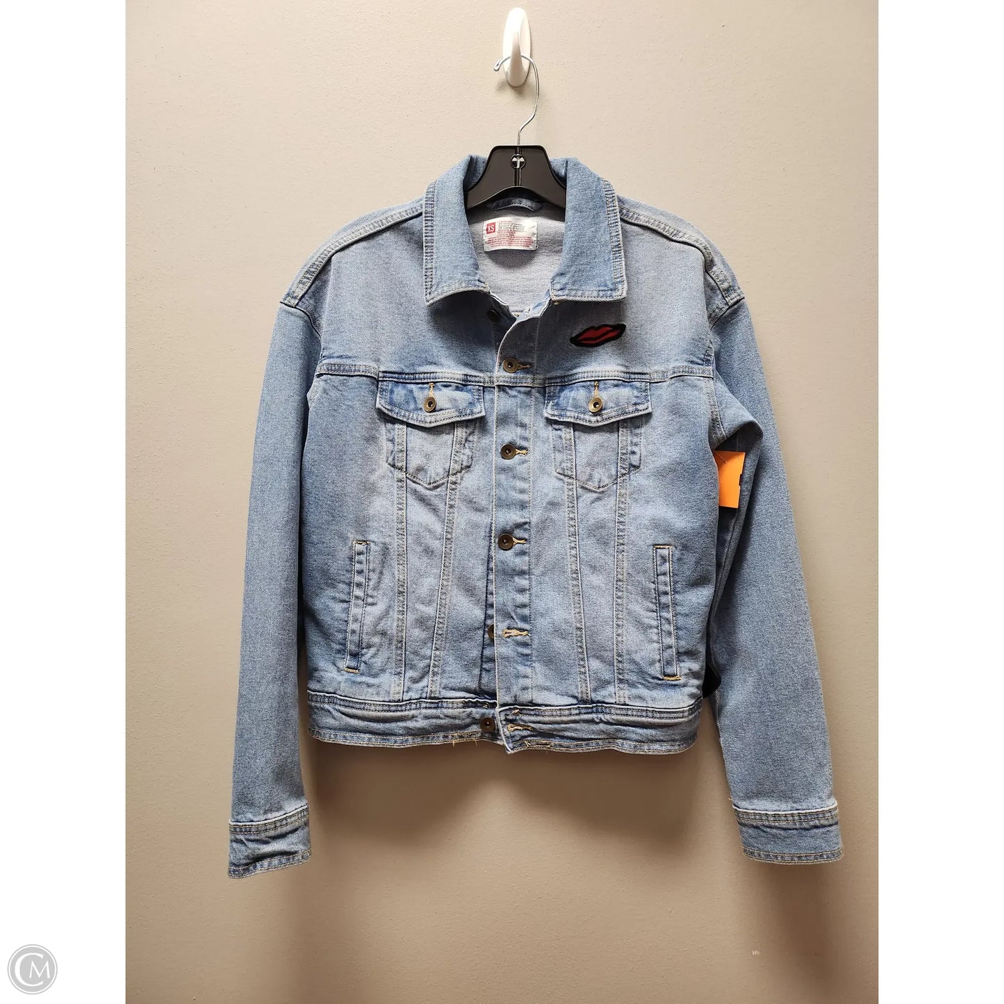 Jacket Denim By Clothes Mentor In Blue Denim, Size: Xs