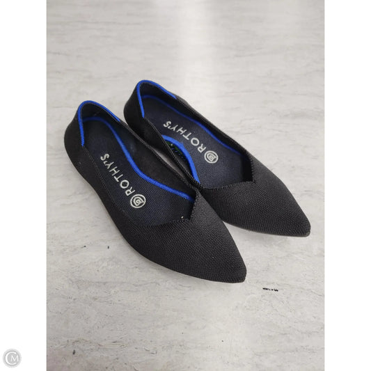 Shoes Flats By Rothys In Black, Size: 7