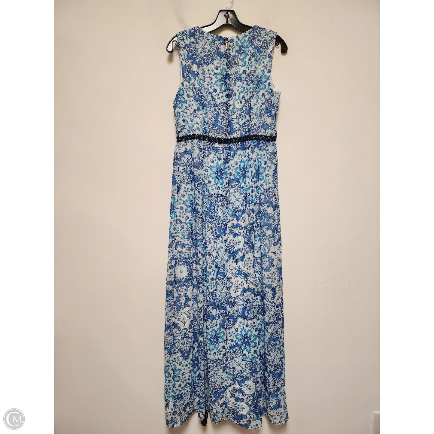 Dress Designer By Karl Lagerfeld In Blue, Size: M