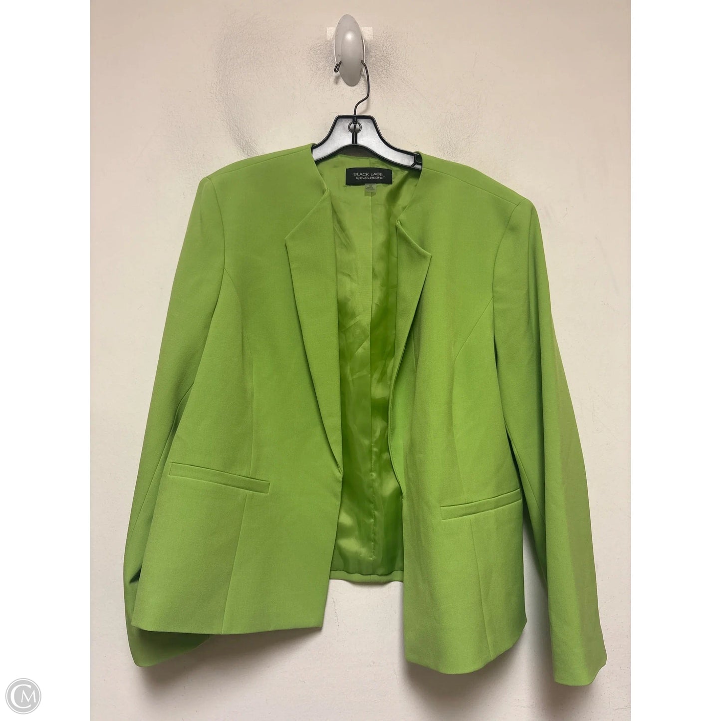 Blazer By Evan-picone In Green, Size: 2x