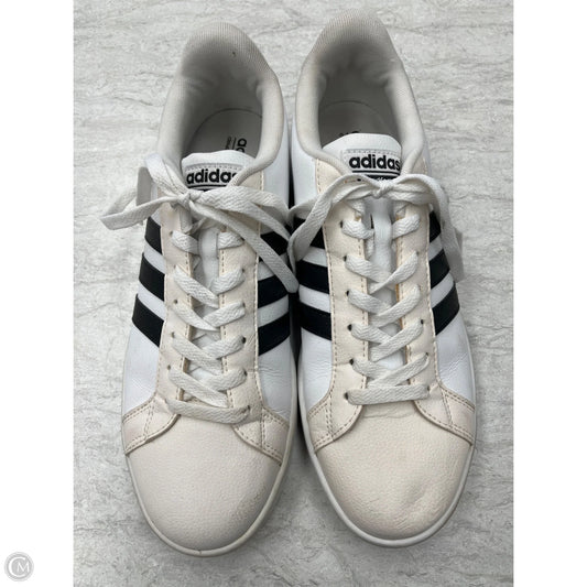 Shoes Sneakers By Adidas In Black & White, Size: 10
