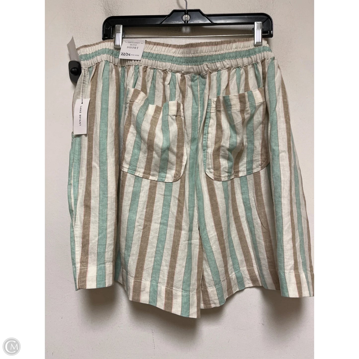 Shorts By Lane Bryant In Striped Pattern, Size: 22