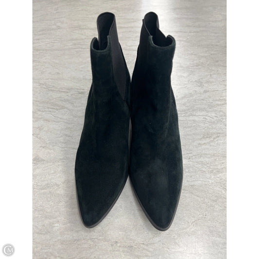 Boots Ankle Heels By Aldo In Black, Size: 7