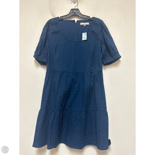 Dress Casual Short By Loft In Blue, Size: S