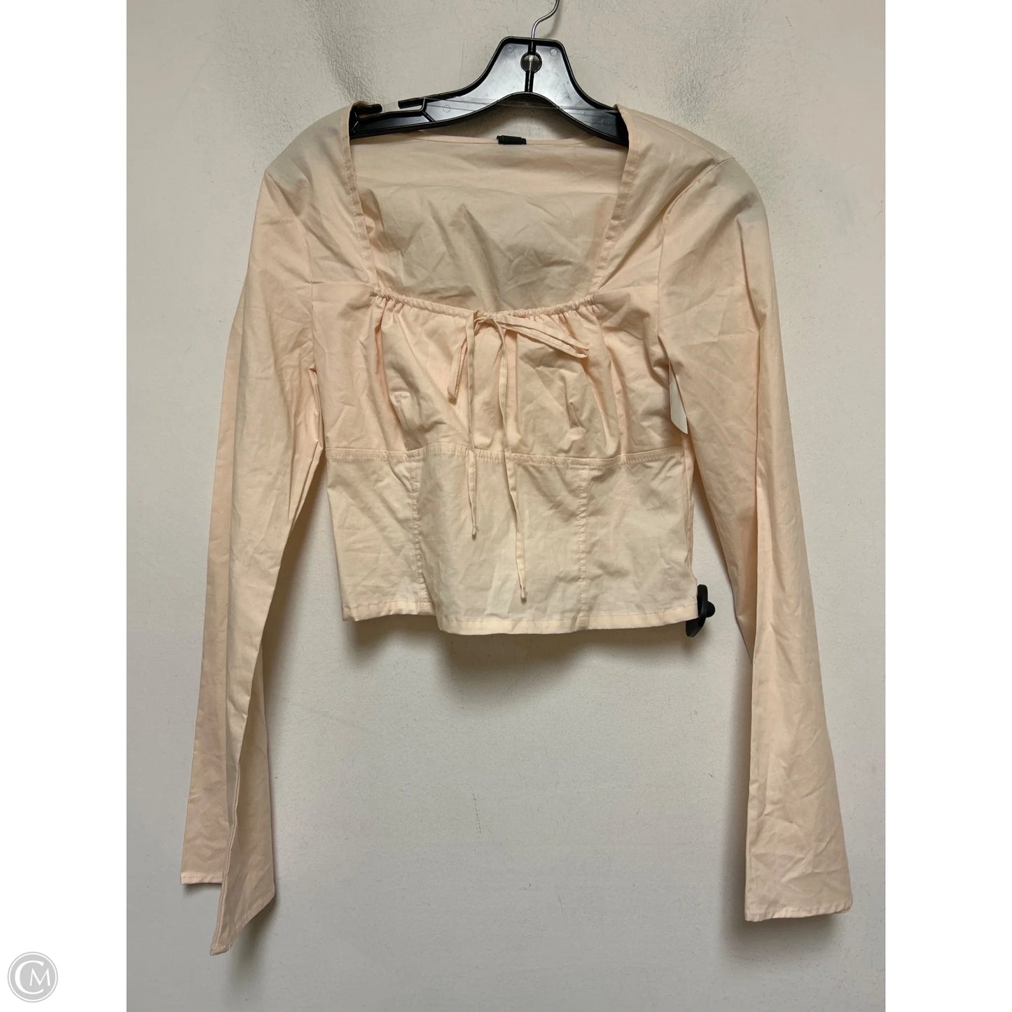 Top Long Sleeve By Wild Fable In Pink, Size: S