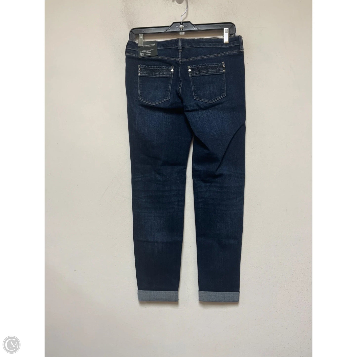 Jeans Boyfriend By White House Black Market In Blue Denim, Size: 0