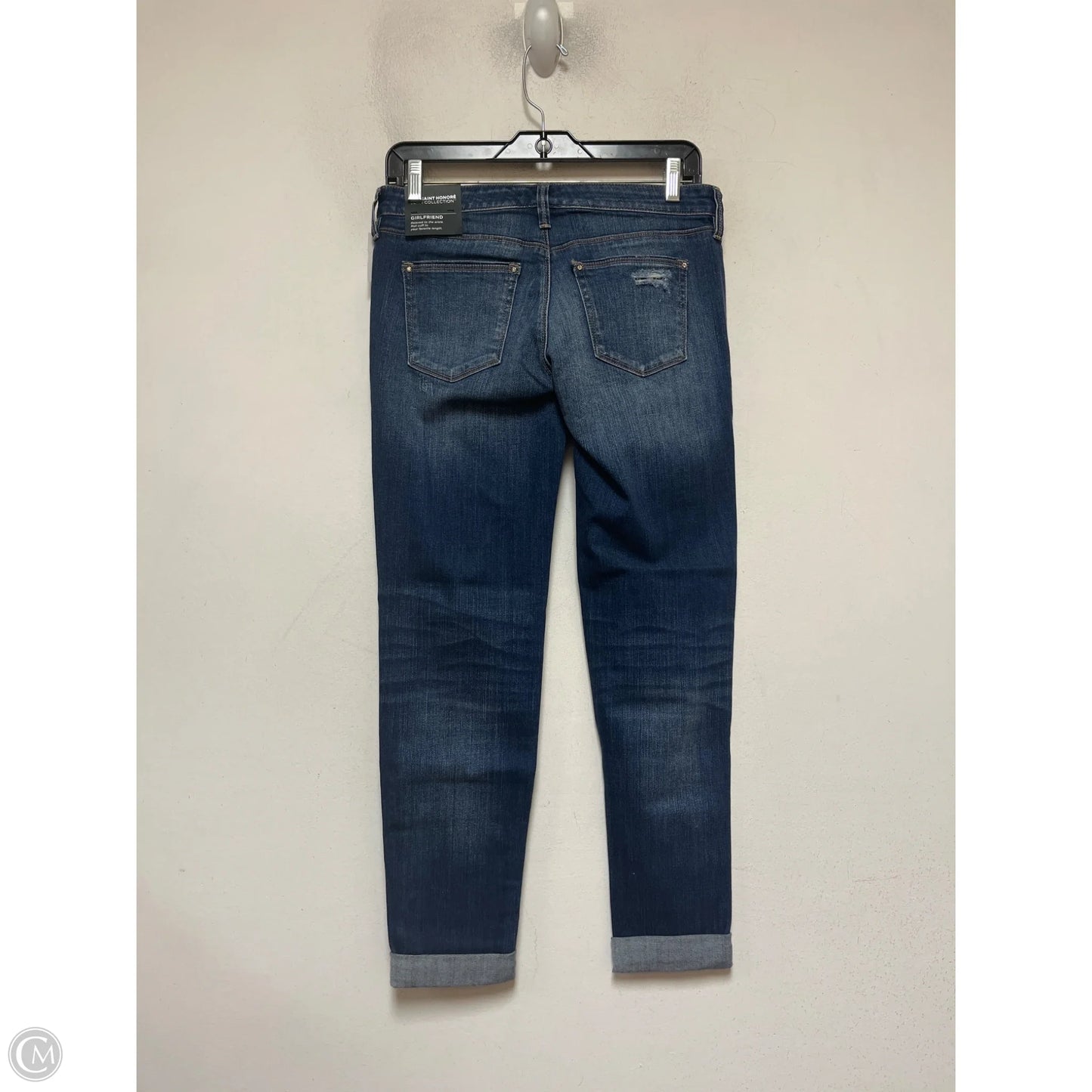 Jeans Boyfriend By White House Black Market In Blue Denim, Size: 0
