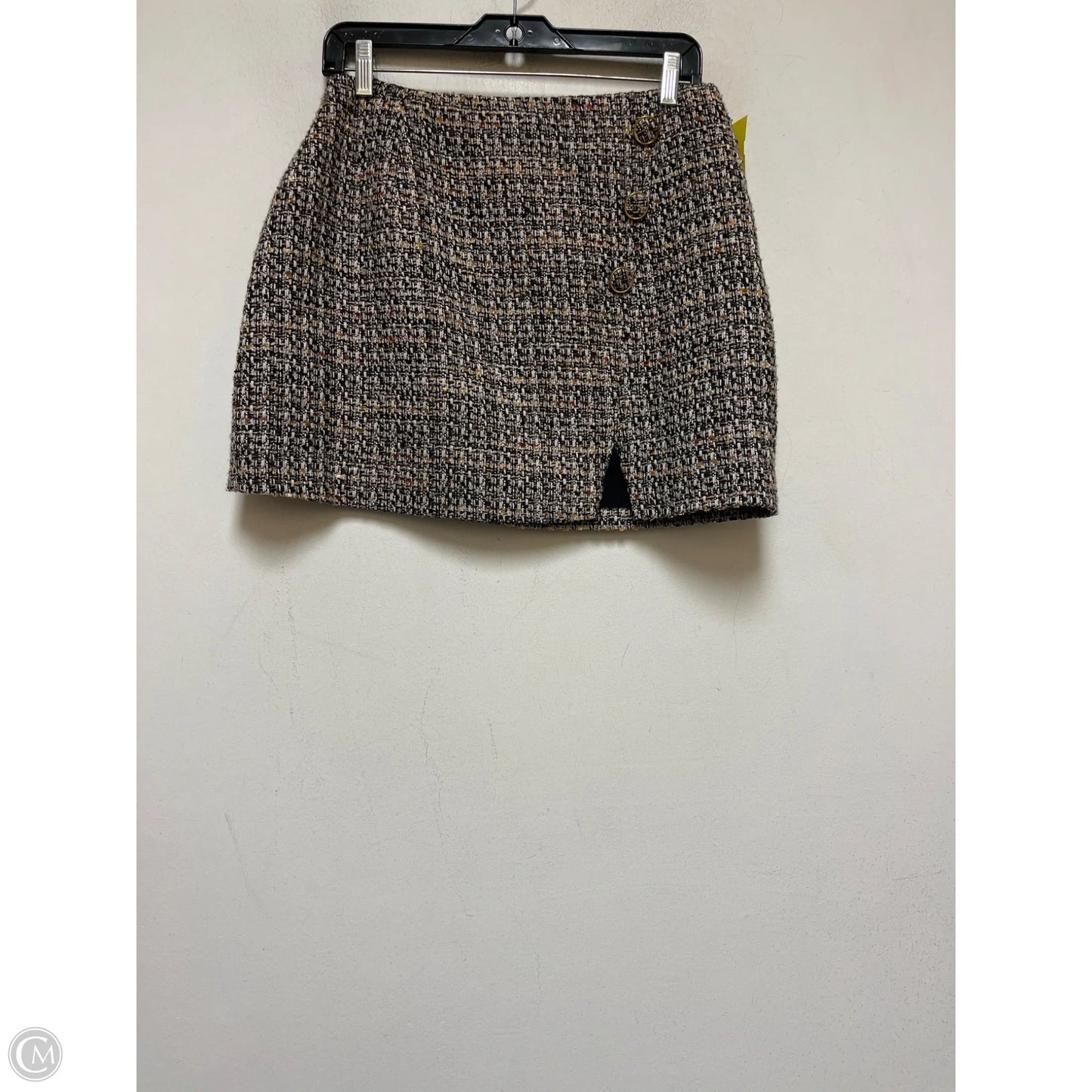 Skirt Mini & Short By Gianni Bini In Plaid Pattern, Size: 10
