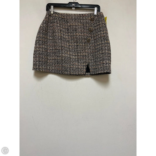 Skirt Mini & Short By Gianni Bini In Plaid Pattern, Size: 10