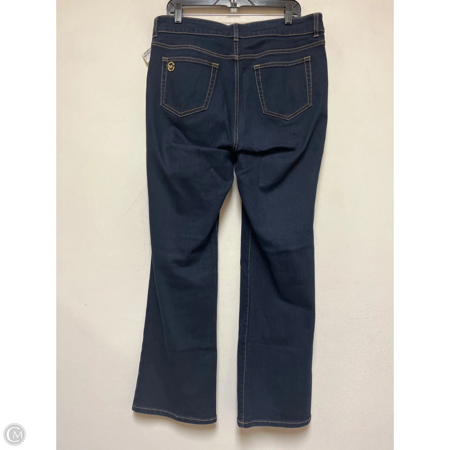 Jeans Designer By Michael Kors In Blue Denim, Size: 14