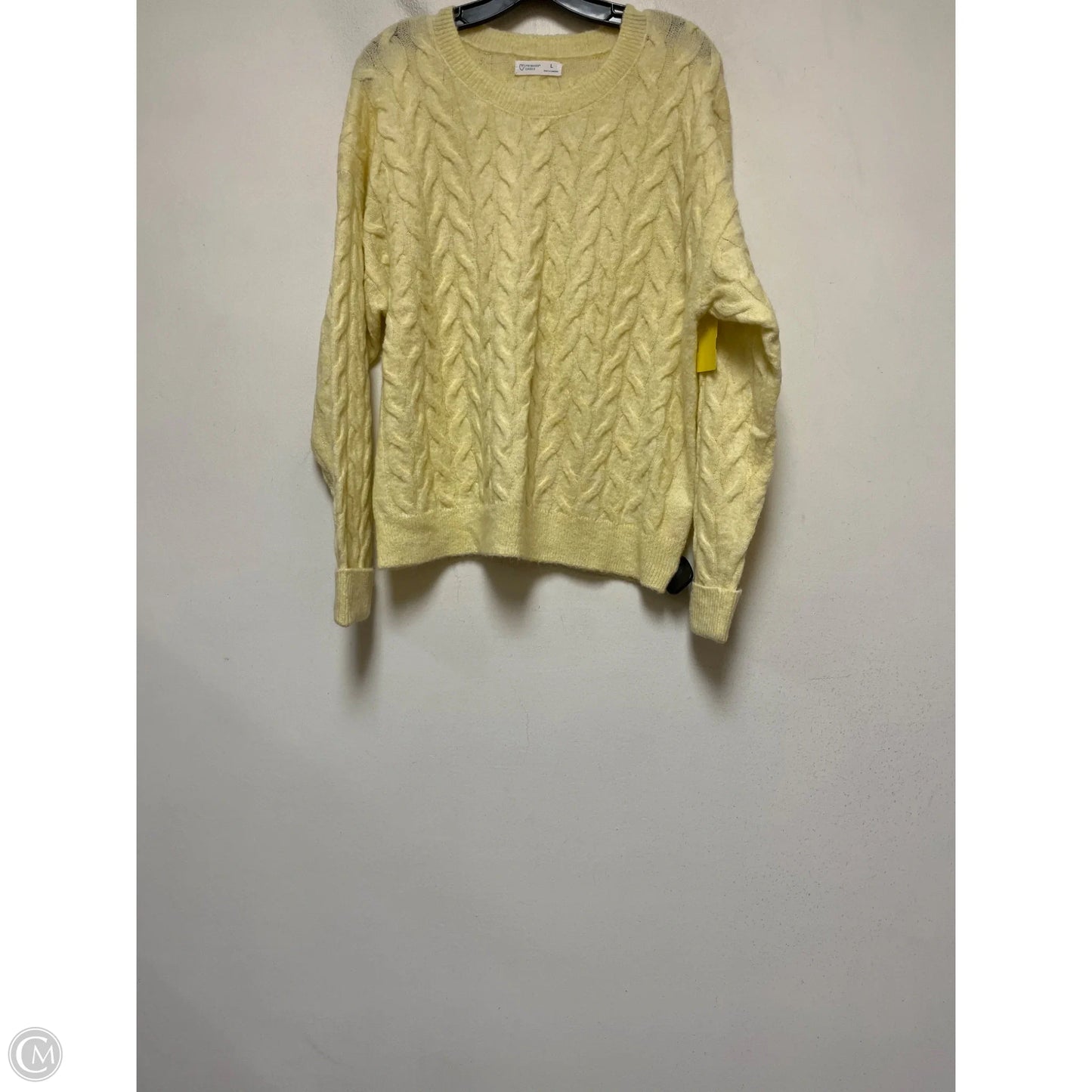 Sweater By Primark In Yellow, Size: L