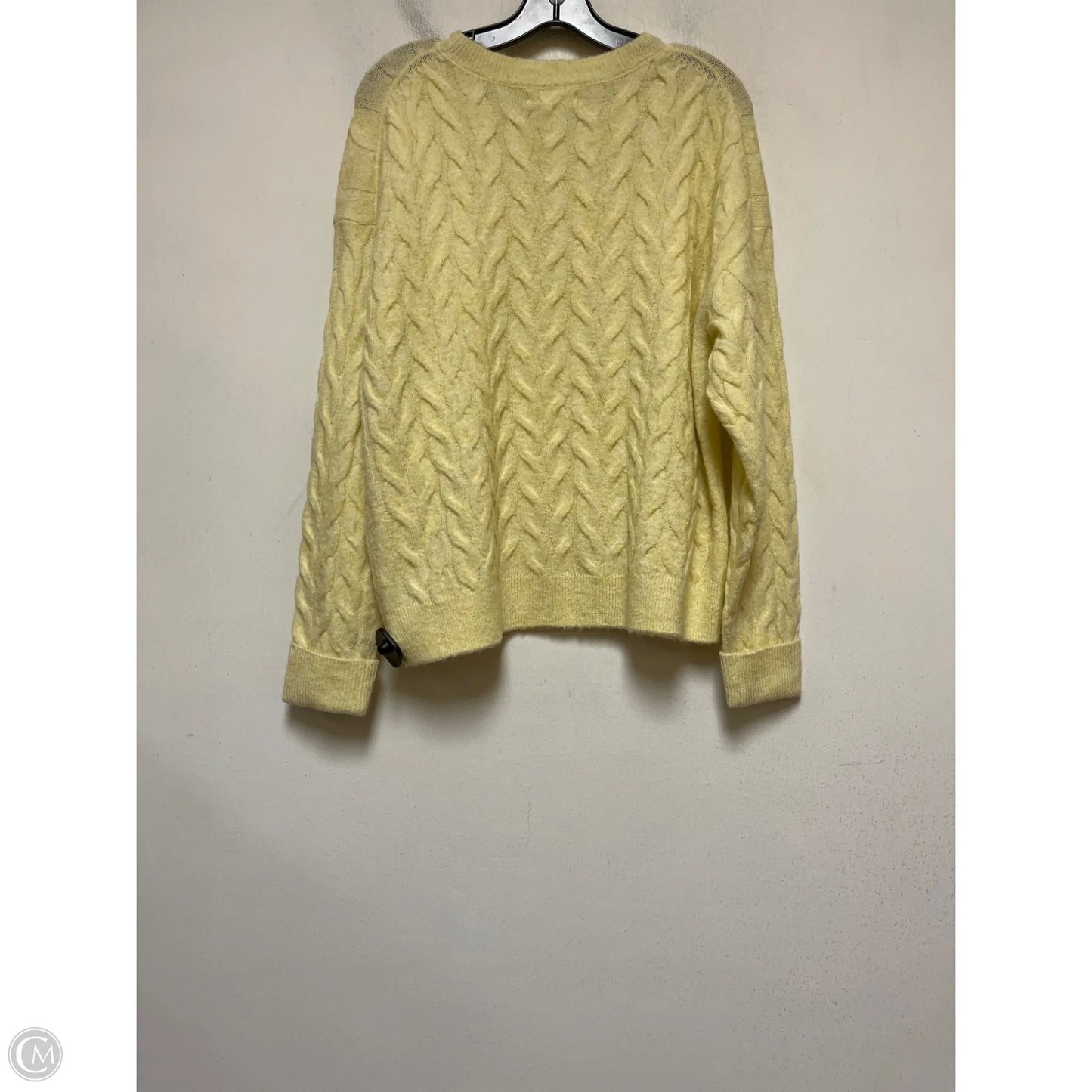Sweater By Primark In Yellow, Size: L