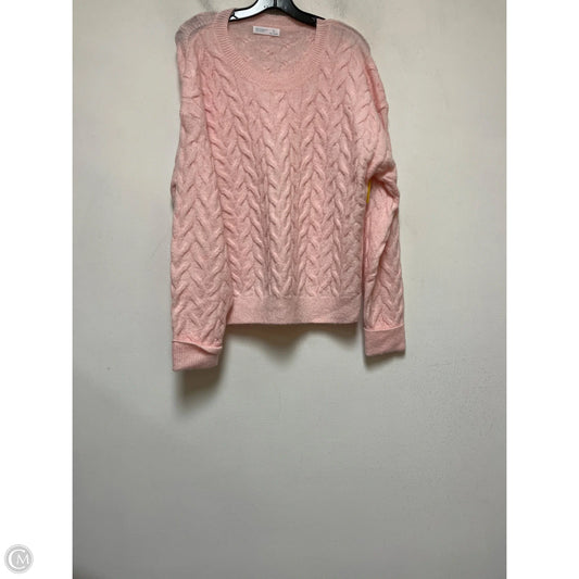 Sweater By Primark In Pink, Size: L