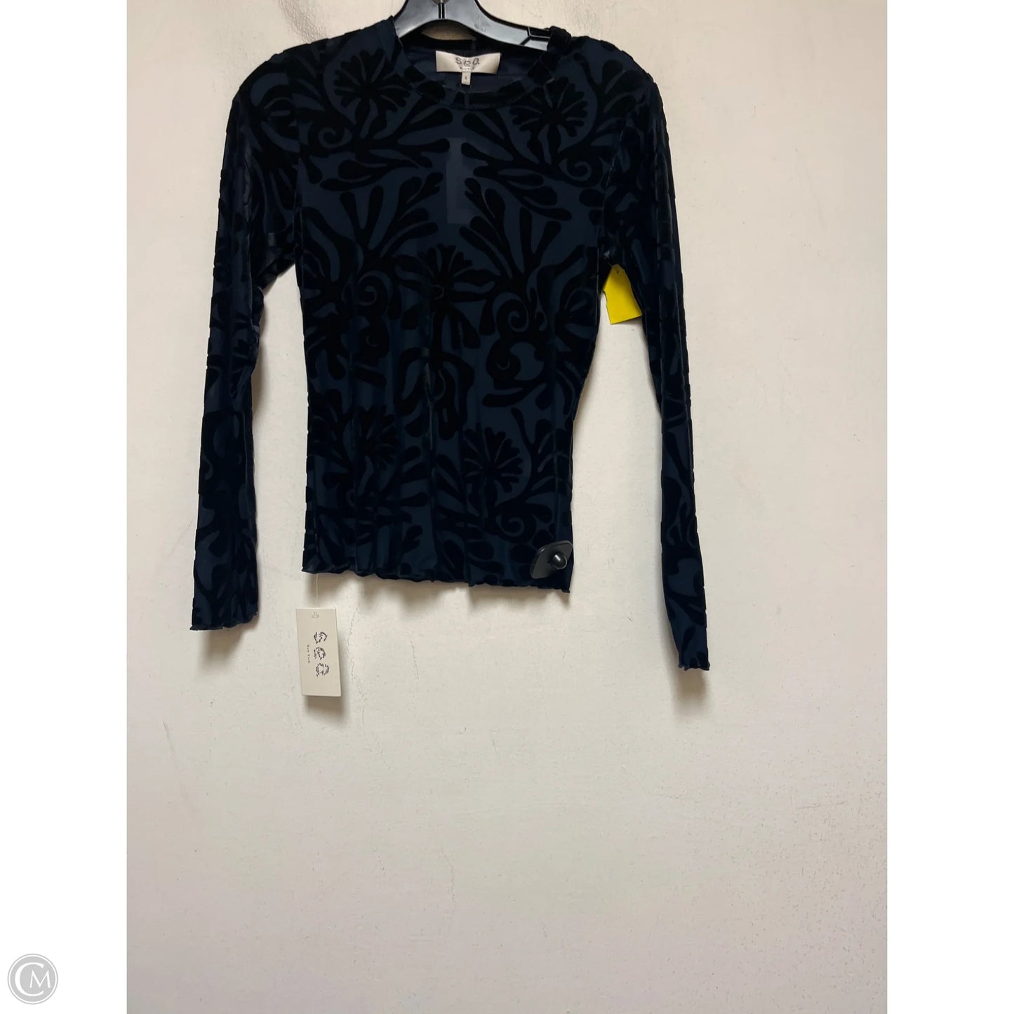 Top Long Sleeve By Clothes Mentor In Blue, Size: S
