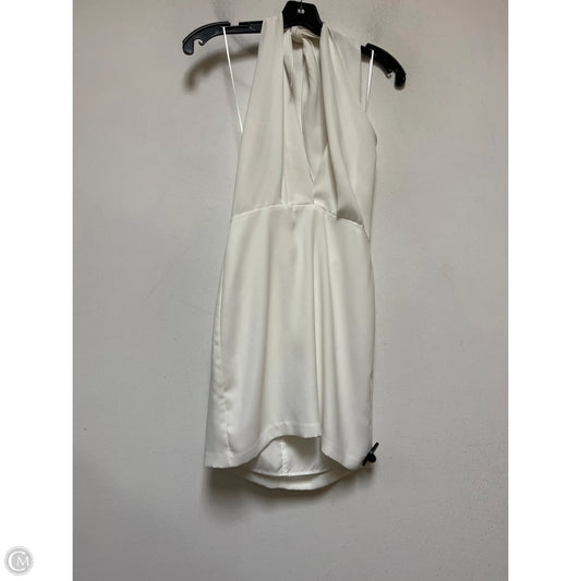 Dress Casual Short By Amanda Uprichard In White, Size: Xs