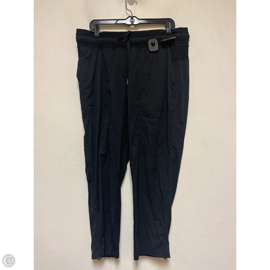 Athletic Pants By Lululemon In Black, Size: 12