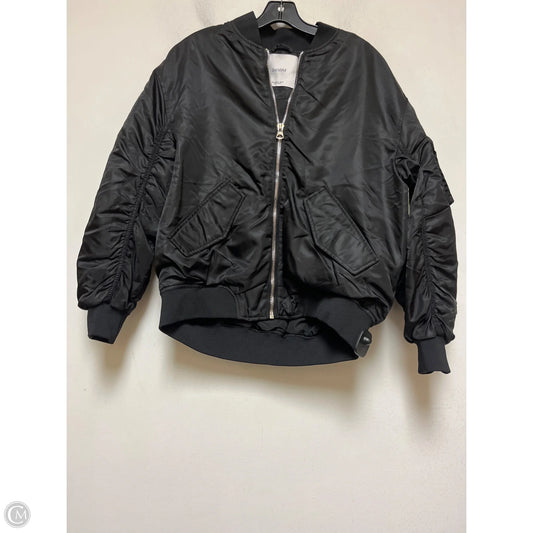 Jacket Puffer & Quilted By Bershka In Black, Size: M