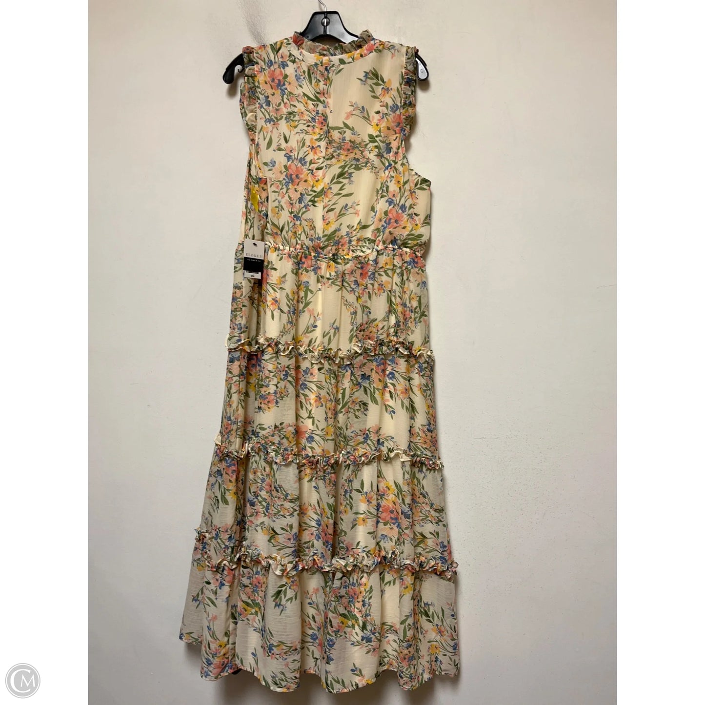 Dress Casual Maxi By Eloquii In Floral Print, Size: Xl
