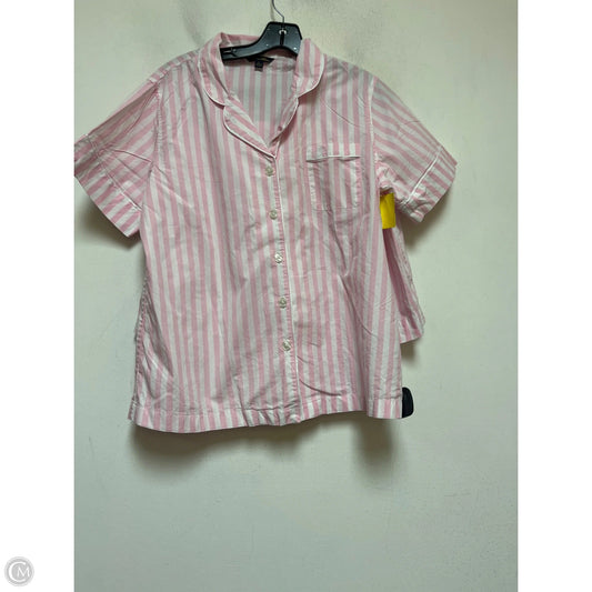 Pajamas 2pc By Brooks Brothers In Striped Pattern, Size: L