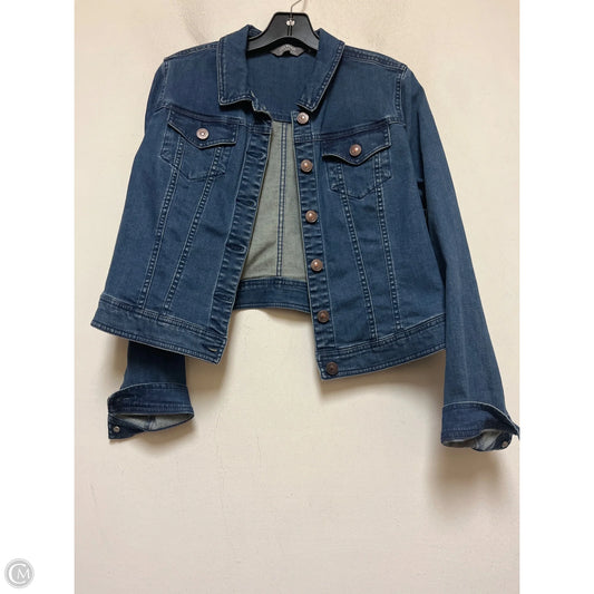 Jacket Denim By Lisa Rinna In Blue Denim, Size: M