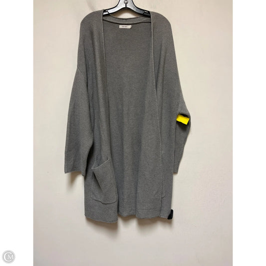 Sweater Cardigan By Mod Ref In Grey, Size: S