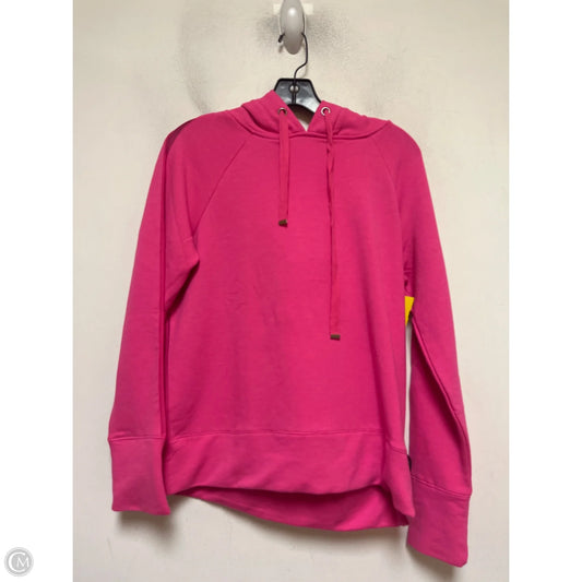 Sweatshirt Hoodie By Danskin In Pink, Size: S
