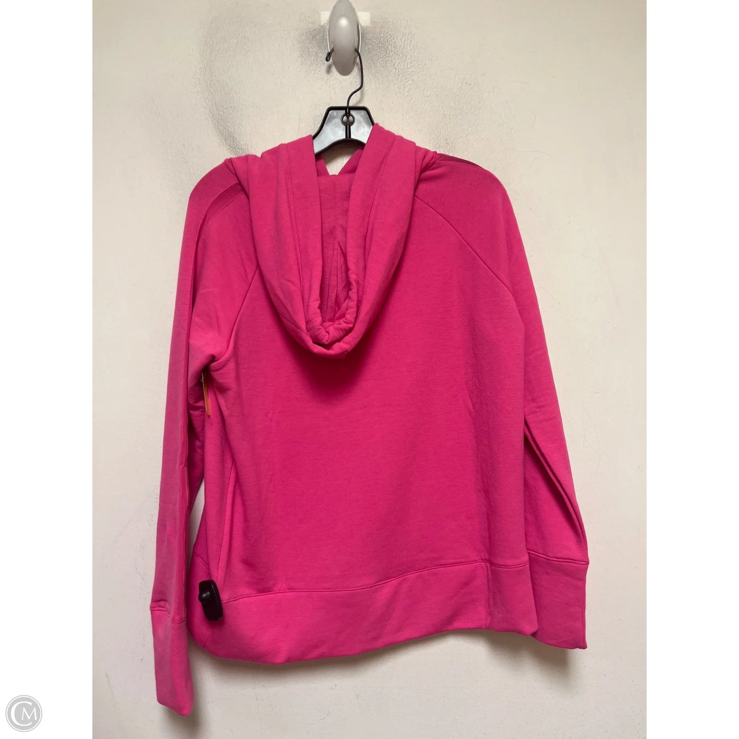 Sweatshirt Hoodie By Danskin In Pink, Size: S