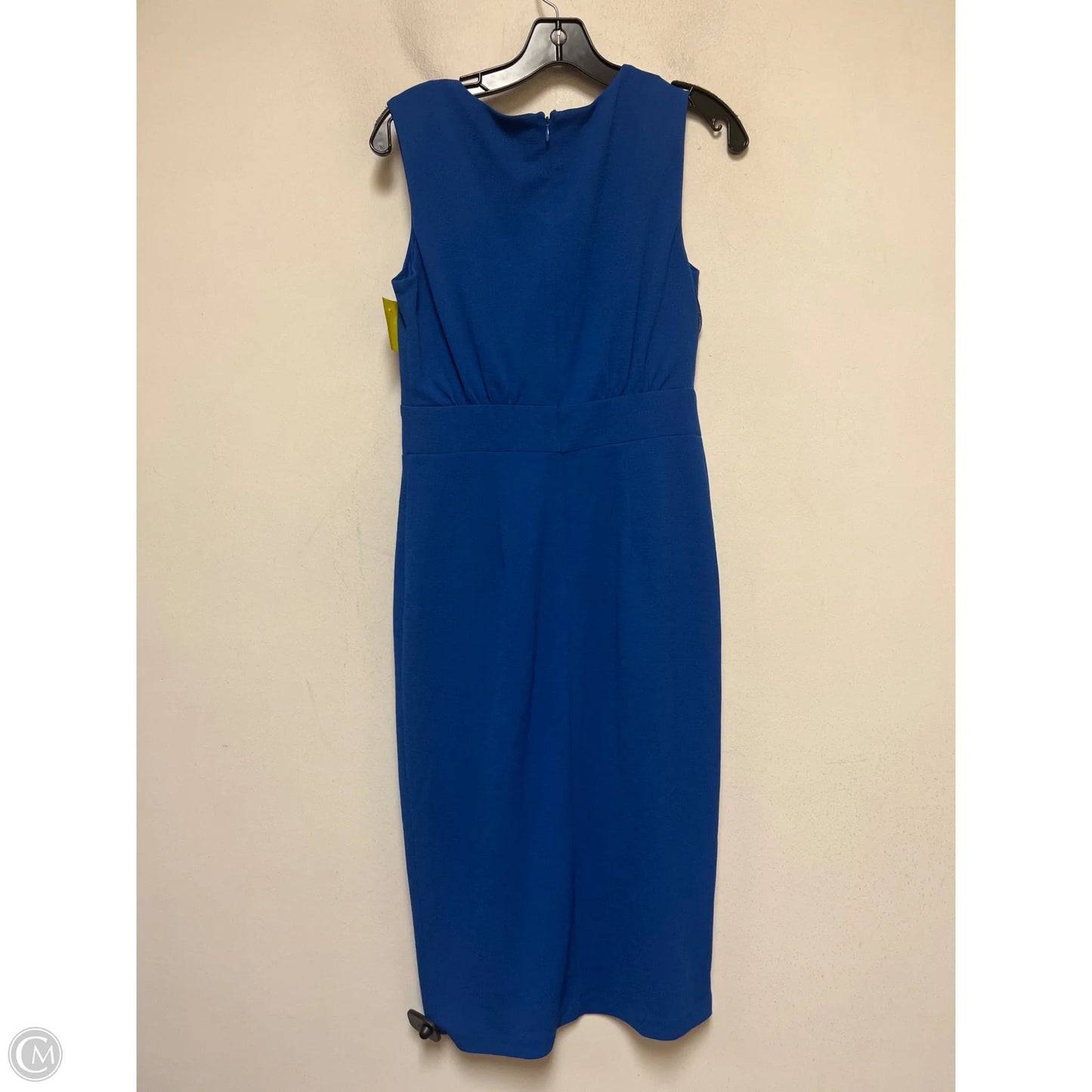 Dress Casual Midi By White House Black Market In Blue, Size: Xs