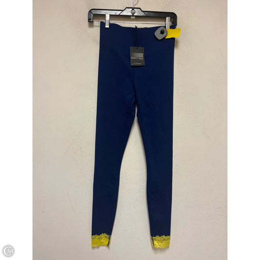 Athletic Leggings By Savage X Fenty In Blue & Yellow, Size: S