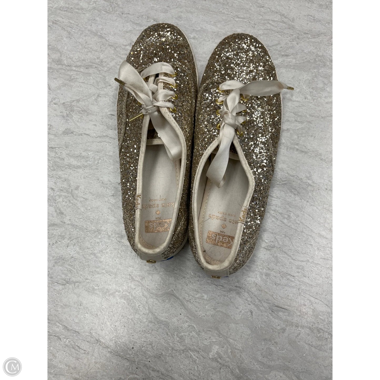 Shoes Sneakers By Keds In Gold, Size: 7.5