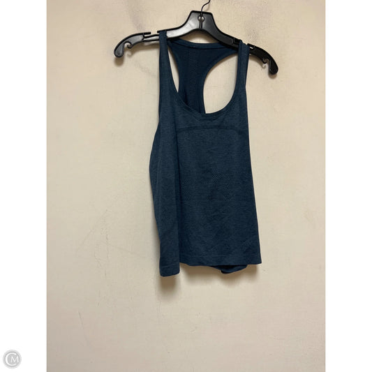 Athletic Tank Top By Lululemon In Blue, Size: M