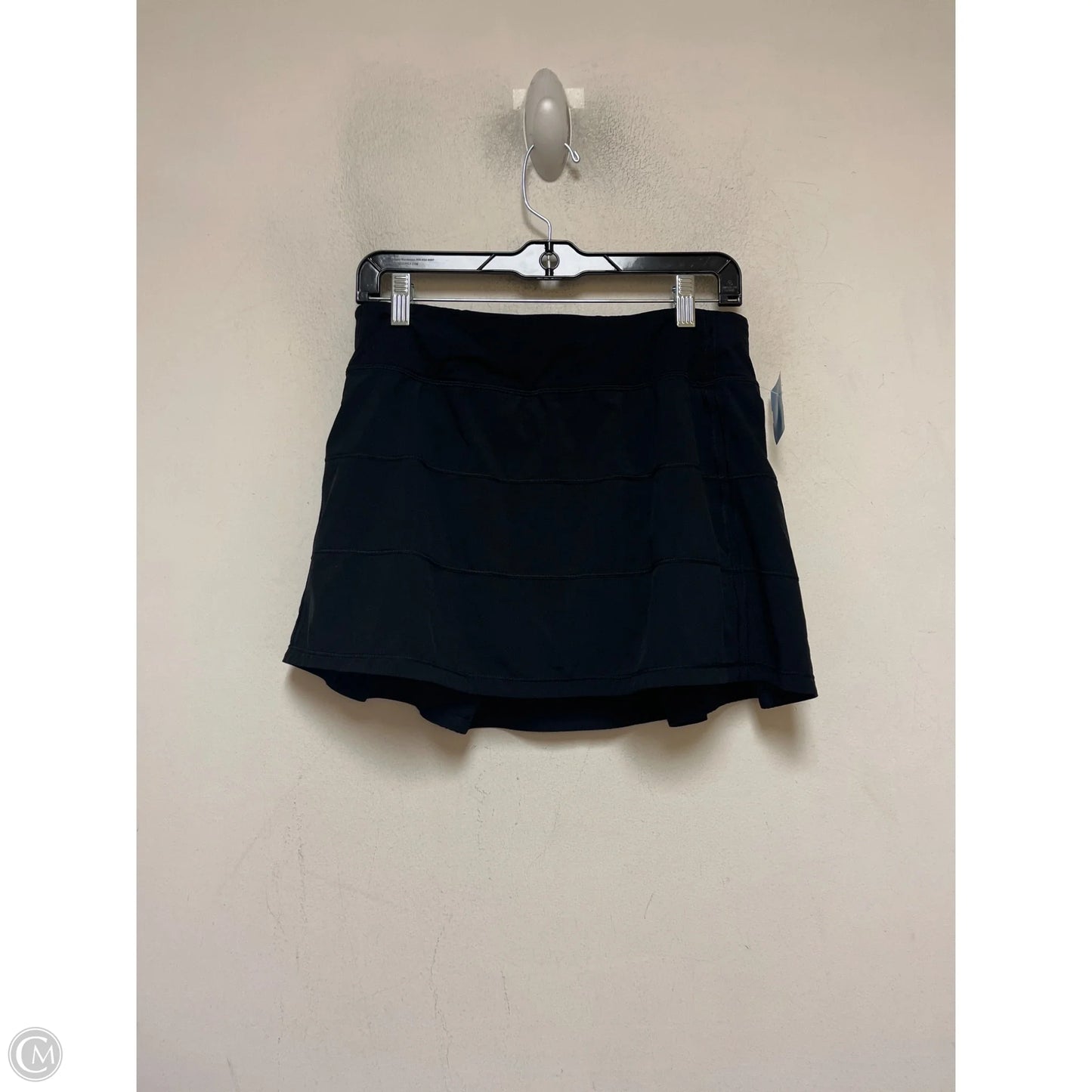 Athletic Skort By Lululemon In Black, Size: 8