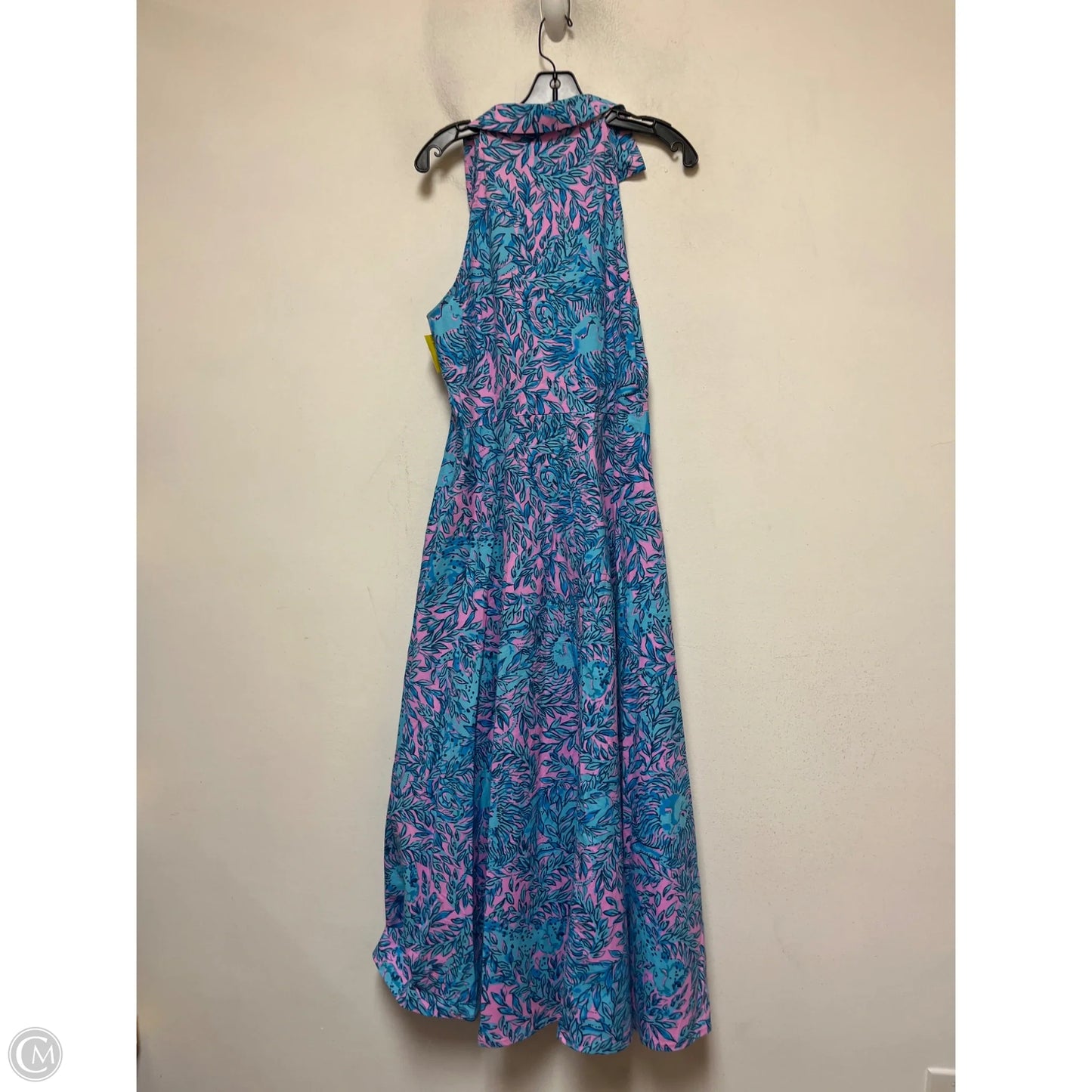Dress Designer By Lilly Pulitzer In Blue & Pink, Size: L