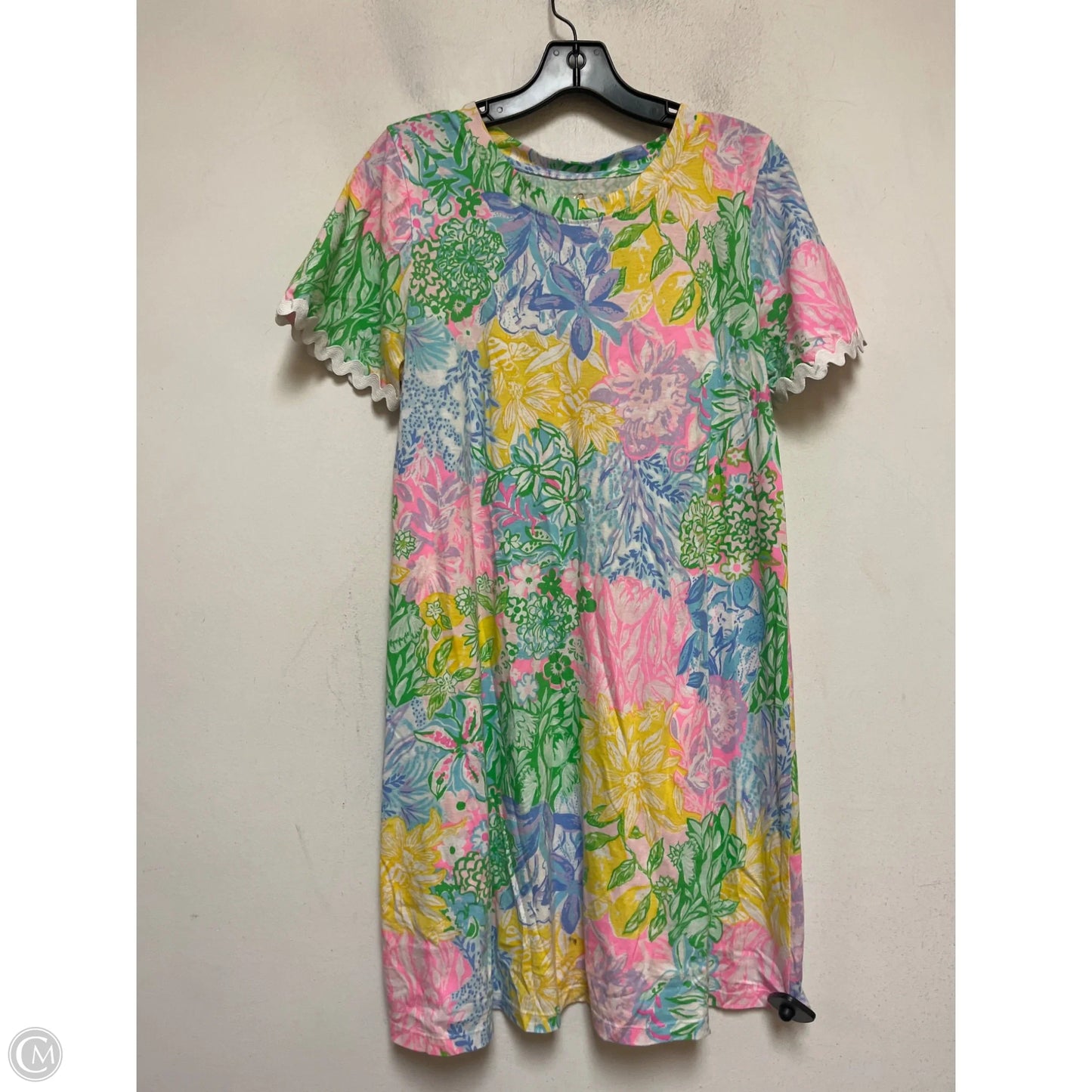 Dress Designer By Lilly Pulitzer In Floral Print, Size: M