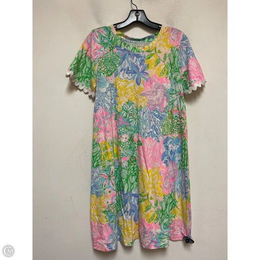 Dress Designer By Lilly Pulitzer In Floral Print, Size: M