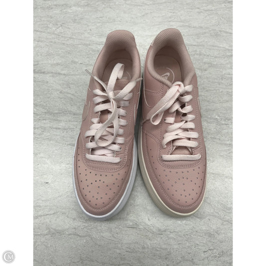 Shoes Sneakers Platform By Nike In Pink, Size: 9