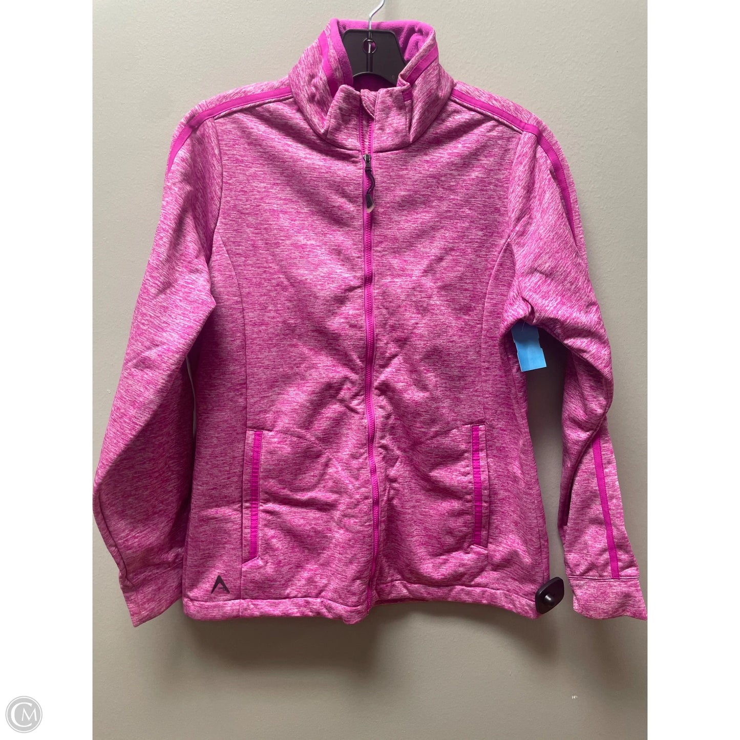 Athletic Jacket By Antigua In Pink, Size: M