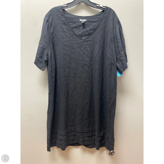 Dress Casual Short By Nicole Miller In Black, Size: 2x