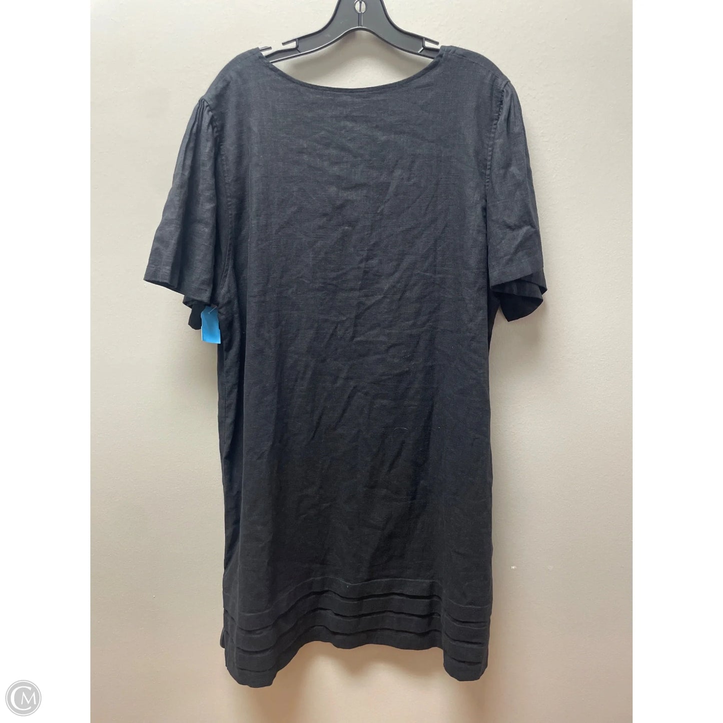 Dress Casual Short By Nicole Miller In Black, Size: 2x