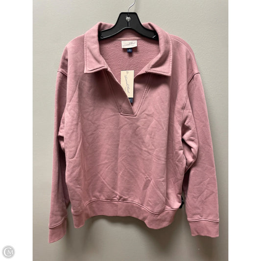 Sweatshirt Collar By Universal Thread In Pink, Size: M
