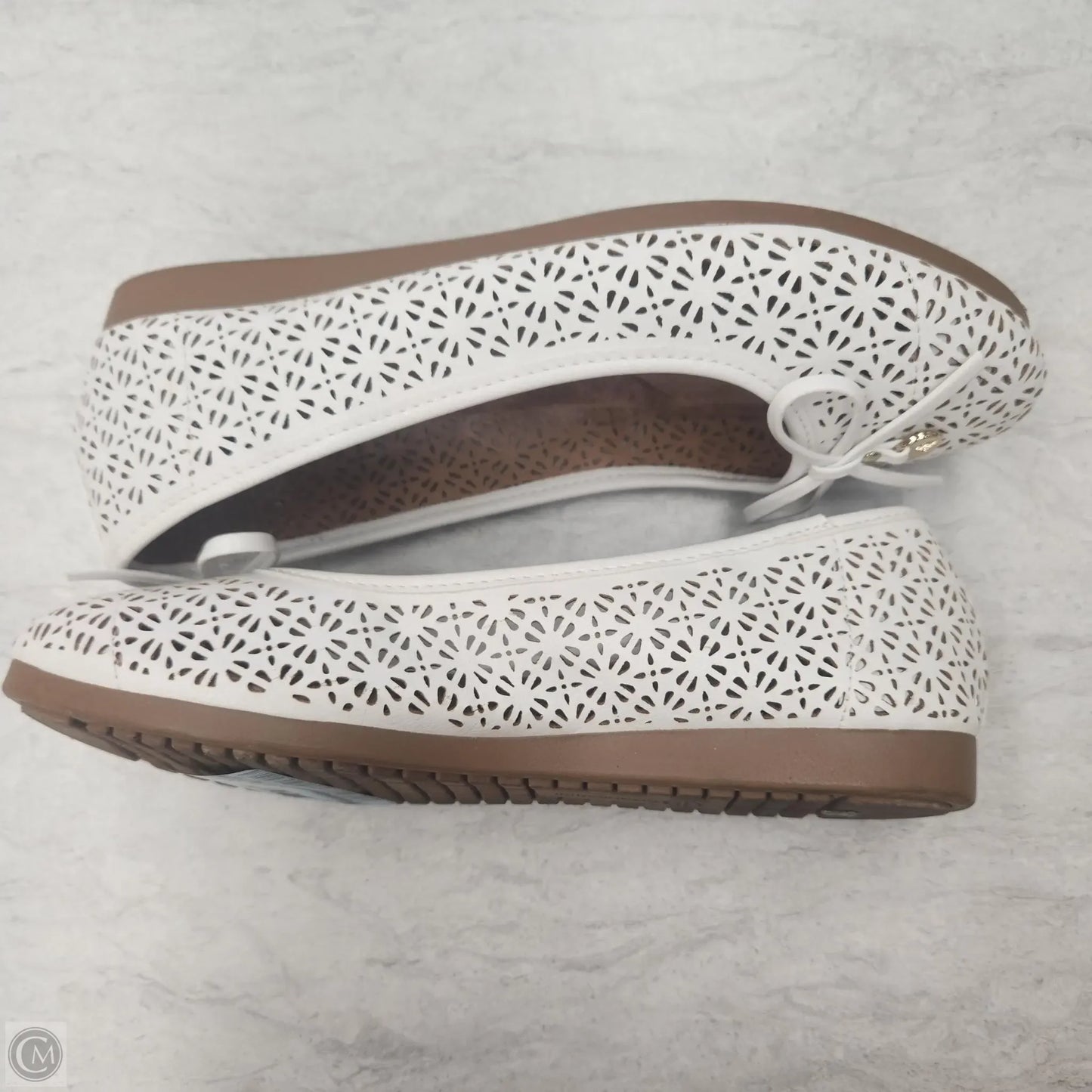 Shoes Flats By Giani Bernini In White, Size: 6.5