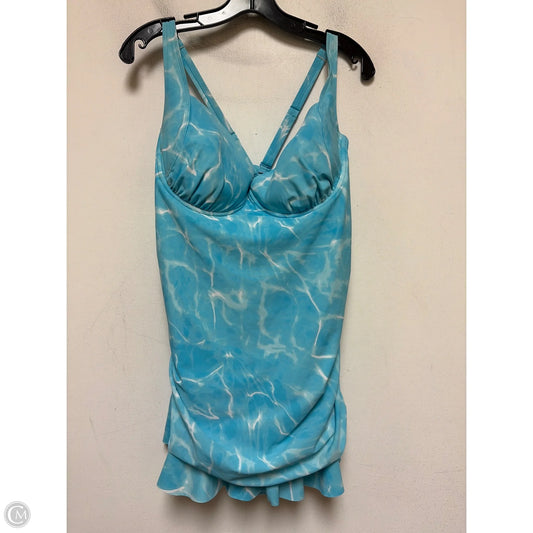 Swimsuit By Torrid In Blue, Size: 2x