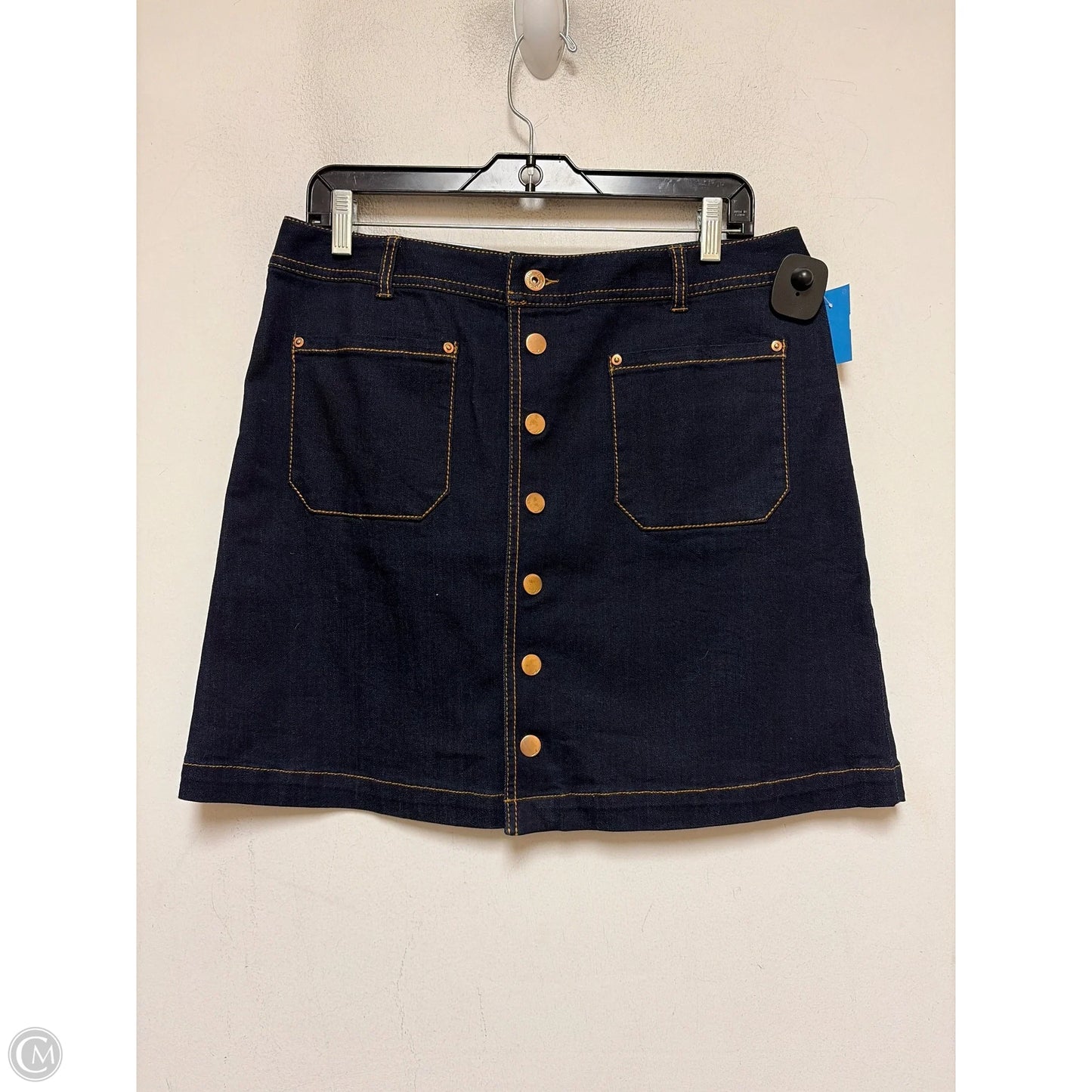 Skirt Mini & Short By Inc In Blue Denim, Size: 10