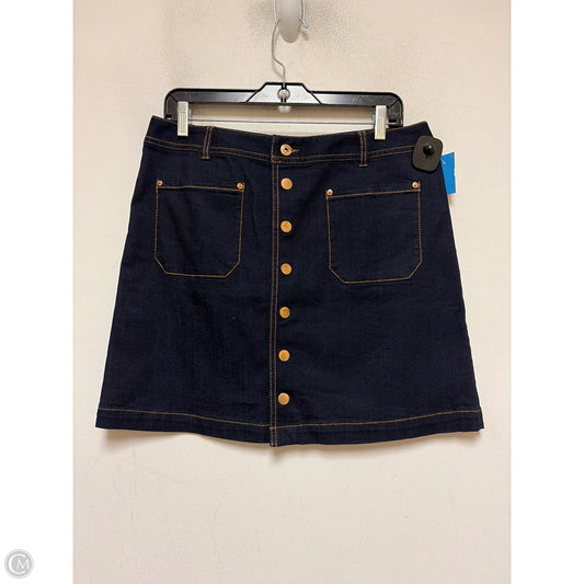 Skirt Mini & Short By Inc In Blue Denim, Size: 10
