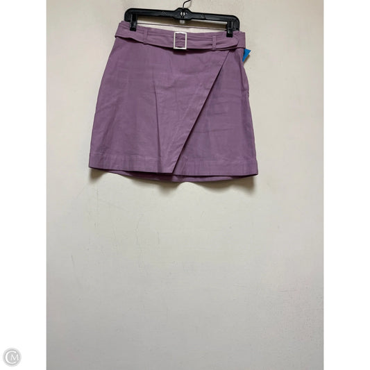 Skirt Mini & Short By Maeve In Purple, Size: 8
