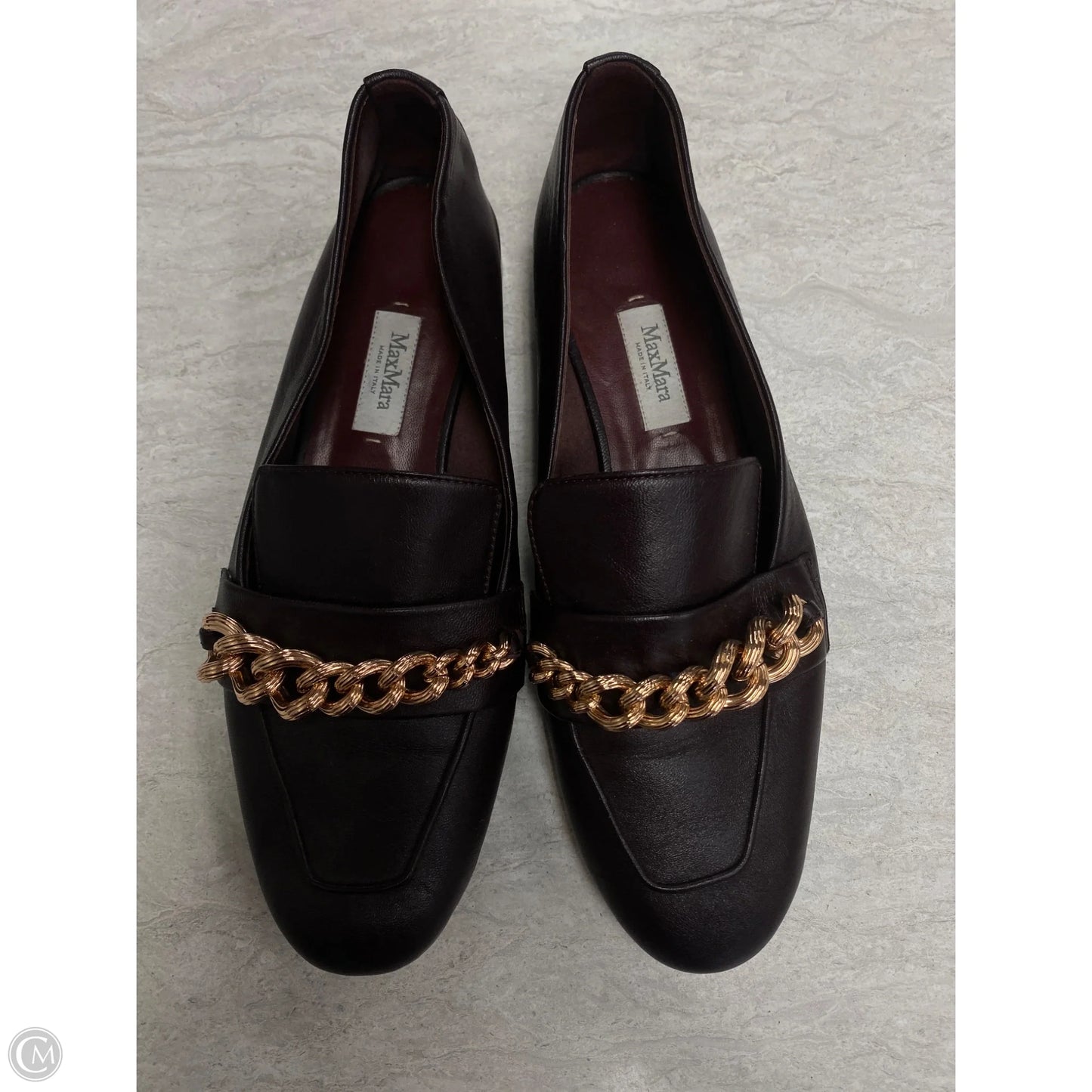 Shoes Designer By Max Mara In Purple, Size: 7