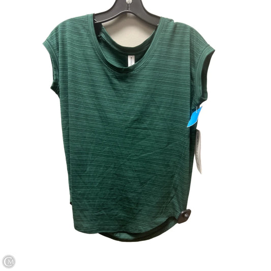 Athletic Top Short Sleeve By Athleta In Green, Size: Xs